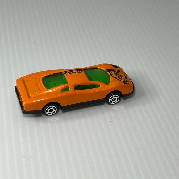 Greenbrier 9809 Sports Coupe Bright Orange Die Cast Toy Car Vehicle Racer - Picture 4 of 6